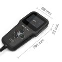 Cyfrowy tester akumulatora 3w1 z LCD | 6V | 12V | 24V | 30Ah- 200Ah Qoltec
