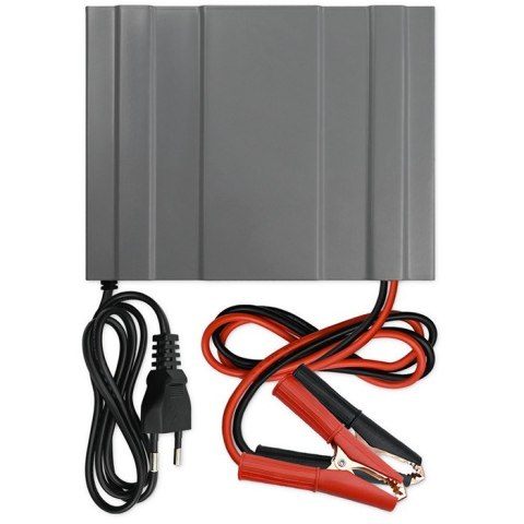 Inteligentna mikroprocesorowa ładowarka 12V | 12.6V | 24V |Prostownik z funkcją naprawy do akumulatora AGM GEL LiFePO4 | LCD Qoltec Inteligentna mikroprocesorowa ładowarka 12V | 12.6V | 24V |Prostownik z funkcją naprawy do akumulatora AGM GEL LiFePO4 | LCD Qoltec