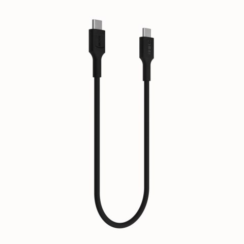 Kabel USB-C-USB-C PowerFlex 100W silikonowy 1.2m czarny Green Cell