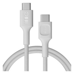 Kabel USB-C-USB-C PowerStream 100W oplot 1,2m biały Green Cell