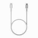 Kabel USB-C-USB-C PowerStream 100W oplot 1,2m biały Green Cell