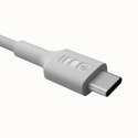 Kabel USB-C-USB-C PowerStream 100W oplot 1,2m biały Green Cell