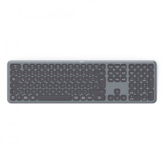 Klawiatura WK-550 multi device Czarno-szara Hama