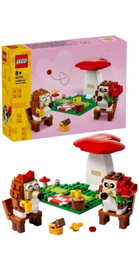 Klocki 40711 Piknik pary jeżyków LEGO