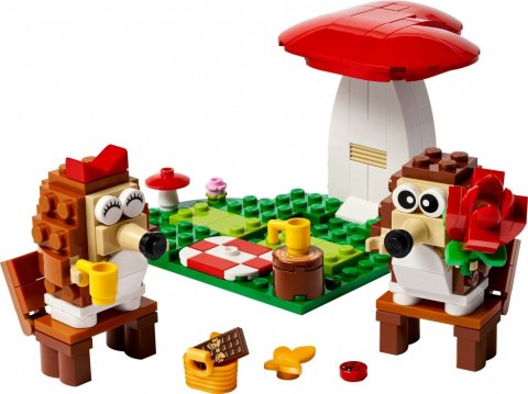 Klocki 40711 Piknik pary jeżyków LEGO
