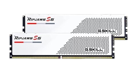 PC DDR5 32GB (2x16GB) Ripjaws S5 5200MHz CL40 XMP3 Biały G.SKILL PC DDR5 32GB (2x16GB) Ripjaws S5 5200MHz CL40 XMP3 Biały G.SKILL
