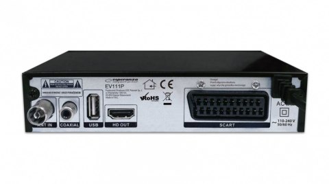 Tuner/dekoder cyfrowy DVB-T2 H.265/HEVC