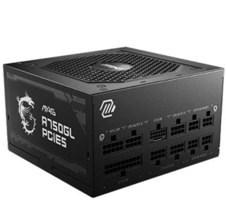 Zasilacz MAG A750GL PCIE5 II 750 W 80PLUS GOLD F.MODULAR MSI