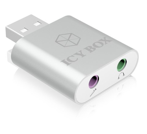 Adapter IB-AC527 USB na Audio IcyBox Adapter IB-AC527 USB na Audio IcyBox
