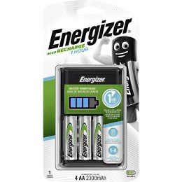 Ładowarka akumulatorowa NI-MH 1 HOUR + 4x akumulator R6/AA 2300mAH Energizer