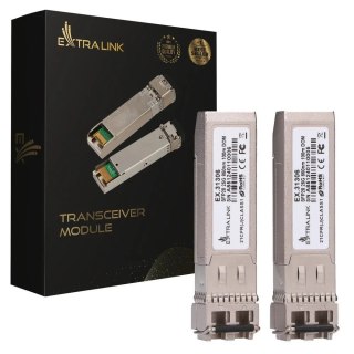 Moduł SFP28 25G 2-Pak 25Gbps, LC/UPC Duplex, 850nm, 100m, multi mode, DOM Extralink