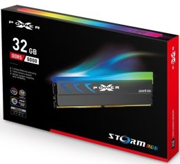 Pamięć DDR5 XPOWER Storm RGB 32GB/6000 1*32GB CL38 szara Silicon Power