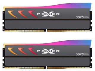 Pamięć DDR5 XPOWER Storm RGB 32GB/6000 2*16GB CL36 szara