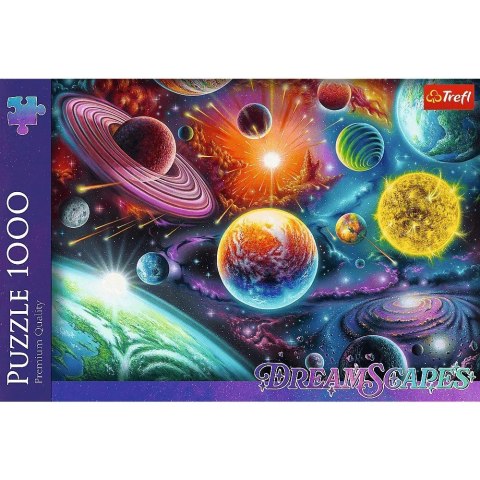 Puzzle 1000 elementów DreamScapes Kosmiczna przygoda Trefl