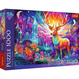 Puzzle 1000 elementów DreamScapes Mistyczny jeleń Trefl