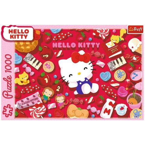 Puzzle 1000 elementów Hello Kitty Trefl