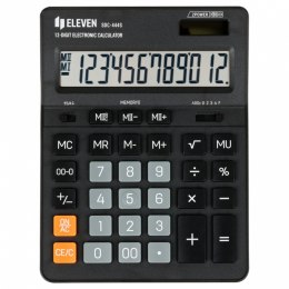 Kalkulator biurowy SDC444S czarny ELEVEN