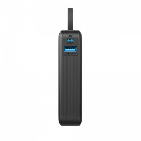 Powerbank 545 NANO 30W 10000mAh z wbudowanym kablem USB-C, czarny