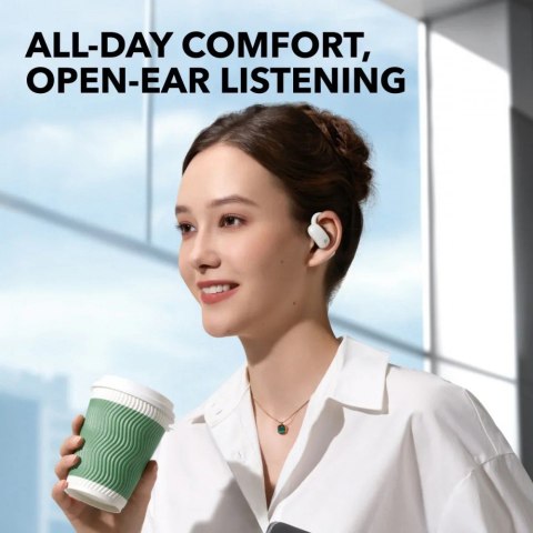 Słuchawki bezprzewodowe Soundcore Aero Fit 2 Bluetooth białe Anker