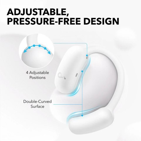 Słuchawki bezprzewodowe Soundcore Aero Fit 2 Bluetooth białe Anker