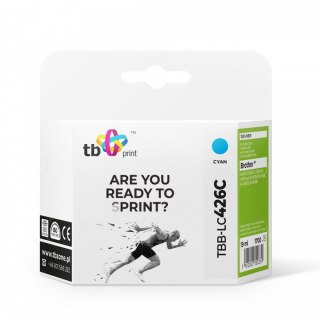 Tusz do Brother MFC-J4540DW TBB-LC426C 100% nowy cyan TB Print