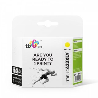 Tusz do Brother MFC-J5340DW TBB-LC422XLY 100% nowy żółty