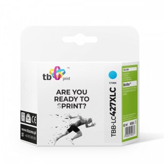 Tusz do Brother MFC-J5955DW TBB-LC427XLC 100% nowy cyan TB Print