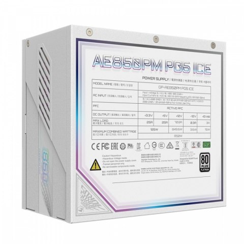 Zasilacz modularny GP-AE850PM PG5 ICE Gigabyte