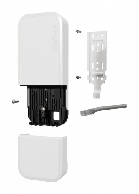 Zewnętrzny punkt dostępowy wAP ax Wi-Fi 6 AX3000, 2x GE, PoE IN, wAPG-5HaxD2HaxD MikroTik