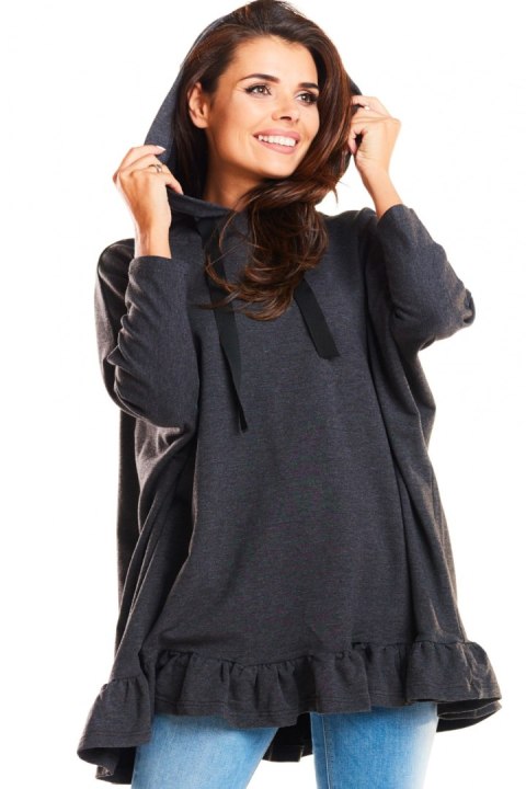 Bluza Damska Model M184 Grafit - Infinite You Bluza Damska Model M184 Grafit - Infinite You