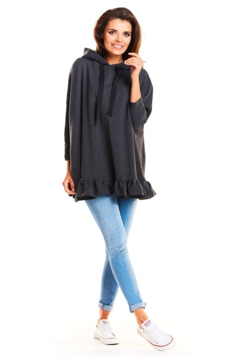 Bluza Damska Model M184 Grafit - Infinite You Bluza Damska Model M184 Grafit - Infinite You