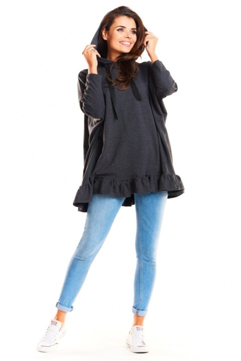 Bluza Damska Model M184 Grafit - Infinite You Bluza Damska Model M184 Grafit - Infinite You