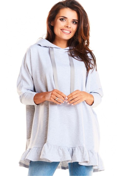 Bluza Damska Model M184 Light Grey - Infinite You Bluza Damska Model M184 Light Grey - Infinite You