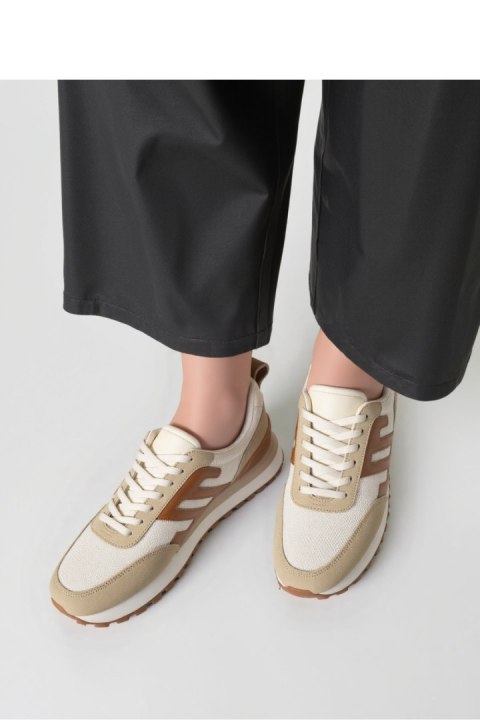 Damskie Sneakersy VENTO ? Beige - Inello Damskie Sneakersy VENTO ? Beige - Inello