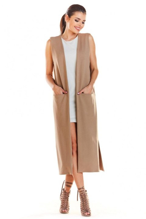 Kamizelka Damska Model M197 Beige - Infinite You Kamizelka Damska Model M197 Beige - Infinite You