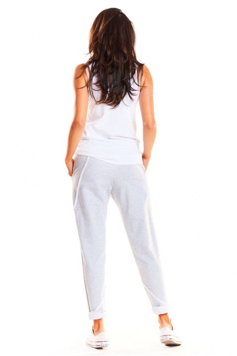 Spodnie Dresowe Model M188 Grey - Infinite You Spodnie Dresowe Model M188 Grey - Infinite You
