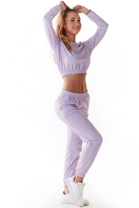 Spodnie Dresowe Model M236 Violet - Infinite You Spodnie Dresowe Model M236 Violet - Infinite You