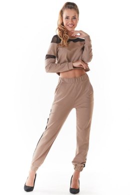 Spodnie Dresowe Model M238 Beige - Infinite You