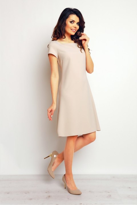 Sukienka Model M086 Beige - Infinite You Sukienka Model M086 Beige - Infinite You