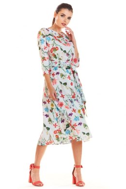 Sukienka Model M192 Flowers Ecru - Infinite You