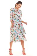 Sukienka Model M192 Flowers Ecru - Infinite You