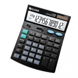 Kalkulator biurowy CT666N czarny ELEVEN