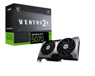Karta graficzna GeForce RTX 5070 12G VENTUS 2X OC GDDR7 192bit HDMI/3DP MSI