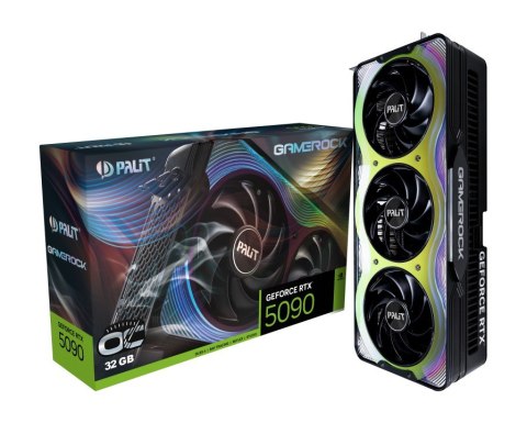 Karta graficzna RTX 5090 GameRock OC 32GB GDDR7 512bit 3DP/HDMI Palit Karta graficzna RTX 5090 GameRock OC 32GB GDDR7 512bit 3DP/HDMI Palit