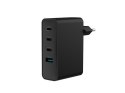 Ładowarka sieciowa Ribera GAN 3xUSB-C + 1x USB-A 100W czarna Natec