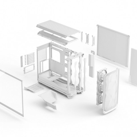 Obudowa Meshify 3 XL White RGB TG Light Tint