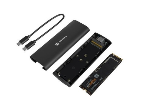 Obudowa SSD zewnętrzna NATEC RHINO M.2 NVME USB-C 3.1 GEN 2