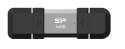 Pendrive C51 64GB USB-A USB-C 120 MB/s srebrny Silicon Power