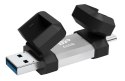 Pendrive C51 64GB USB-A USB-C 120 MB/s srebrny Silicon Power