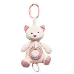 Pozytywka Miś 18 cm różowy TULILO